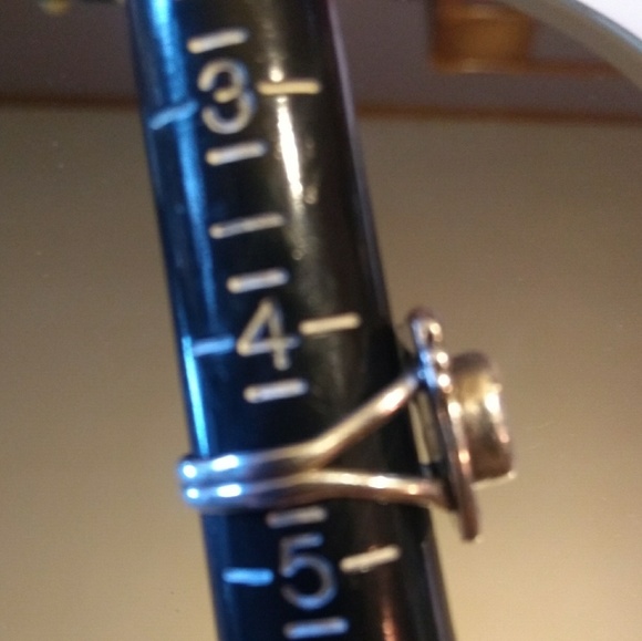 SIGNED Native American Sterling Silver MOP Mother of Pearl Ring VINTAGE - Picture 4 of 8